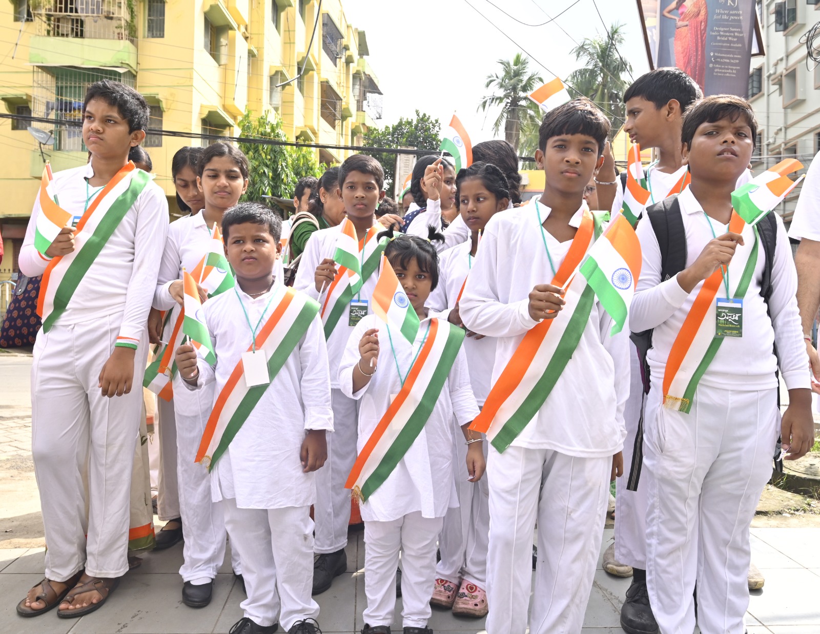 Celebrating Independence Day by Spreading Smiles